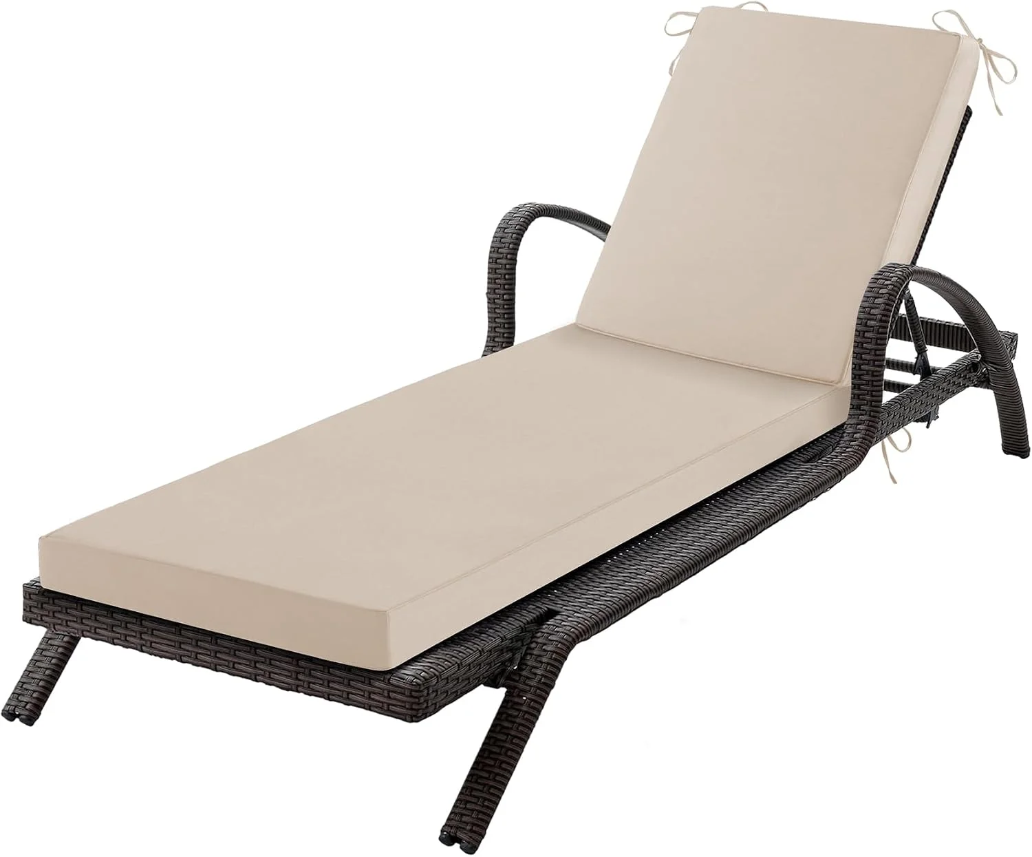 Aegisun Chaise Lounge Cushions Outdoor, 72x 21x 3 Inch Waterproof & Fade-Resistant Lounge Chair Cushion - Image 4