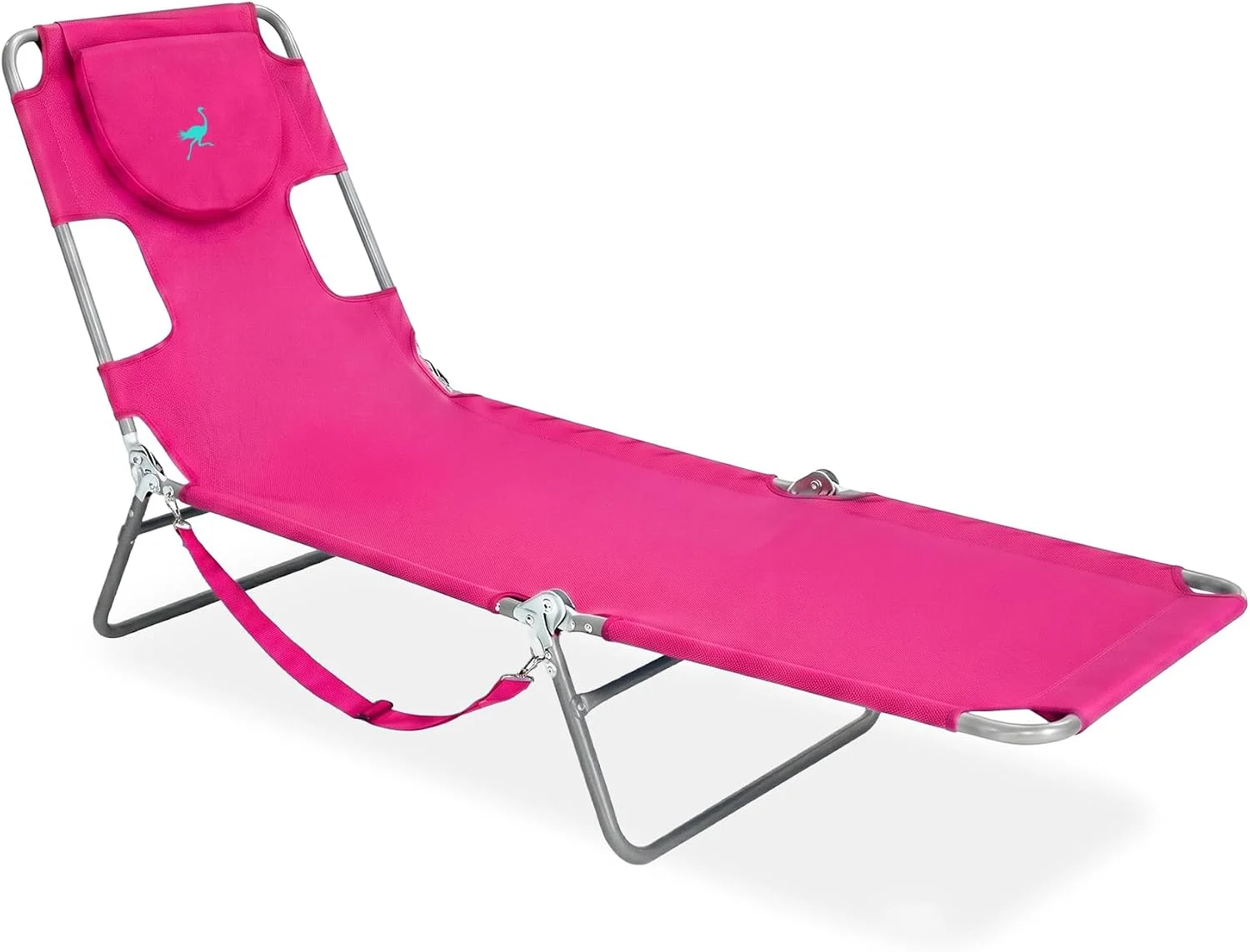 Ostrich the Original Chaise 72 x 22 Inch Lounge Portable Reclining Lounger, Outdoor Patio
