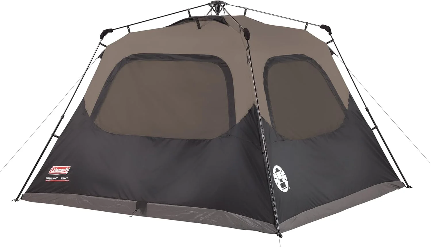 Coleman 4/6/8/10 Person Instant Camping Tent with 1-Minute Setup, Large Family Tent with Pre-Attached Poles - Image 2