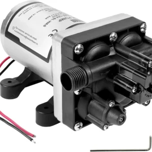 WASSERMANN RV Pump, 12V Self-priming RV Water Pressure Pump 4.0GPM 45PSI with Pressure Switch