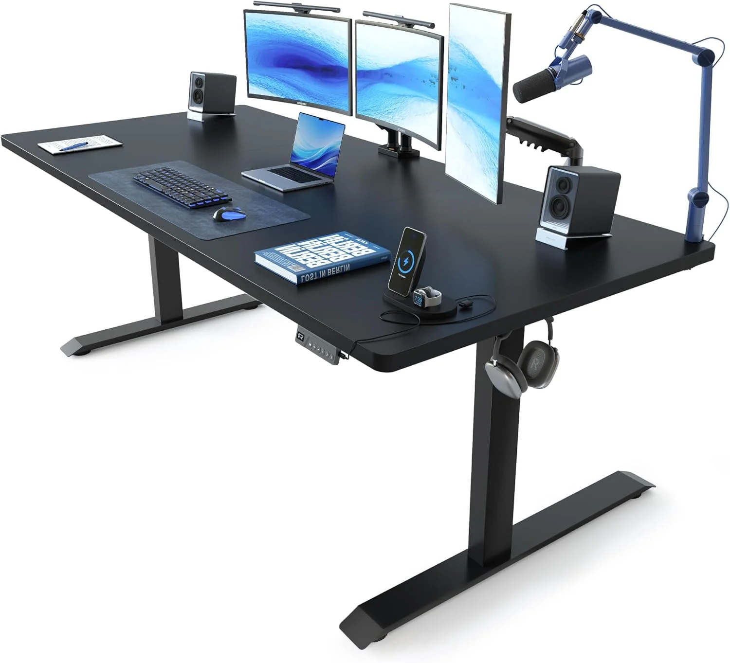 FEZIBO Standing Desk, 48 × 24 Inches Electric Height Adjustable - Image 25