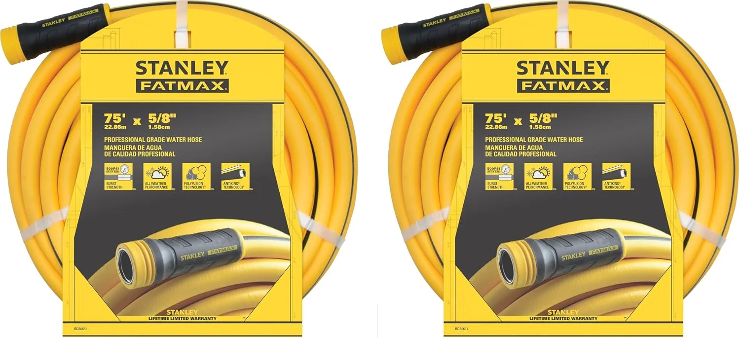 Stanley BDS6651 Fatmax Professional Grade Water Hose, 75' x 5/8 - Image 3