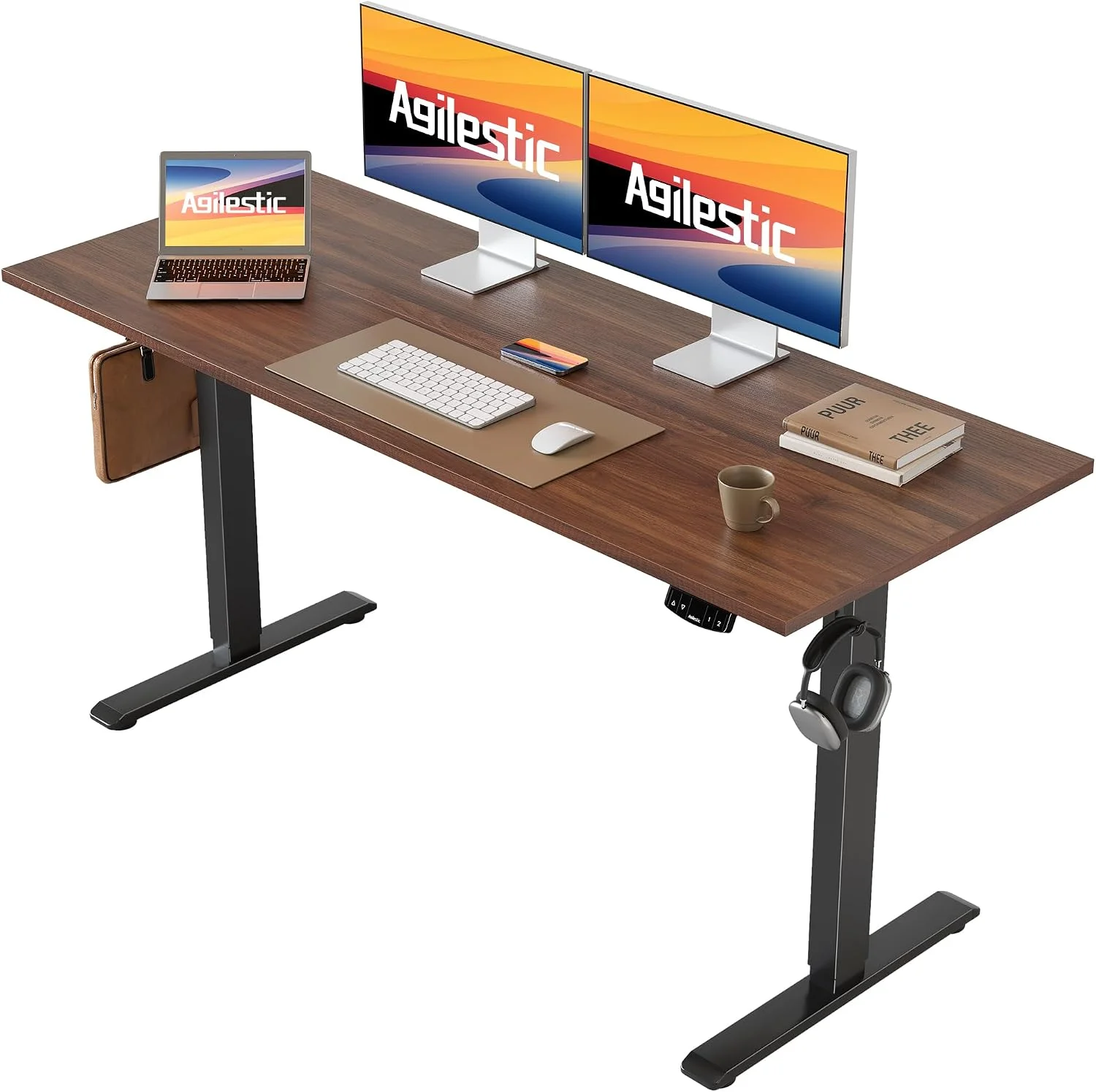Agilestic Electric Standing Desk, 48 x 24 Inches Height Adjustable Desk - Image 30