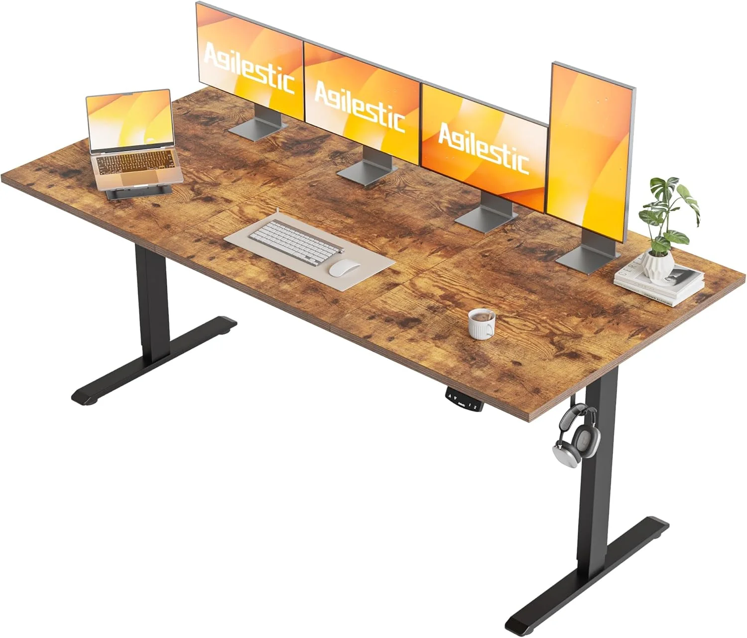 Agilestic Electric Standing Desk, 48 x 24 Inches Height Adjustable Desk - Image 14