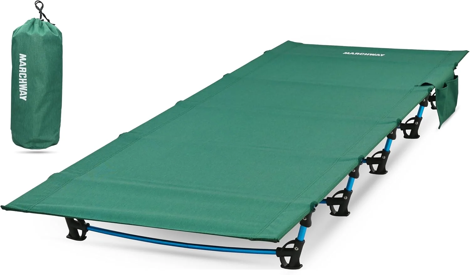 MARCHWAY Ultralight Folding Tent Camping Cot Bed, Portable Compact for Outdoor Travel - Image 4