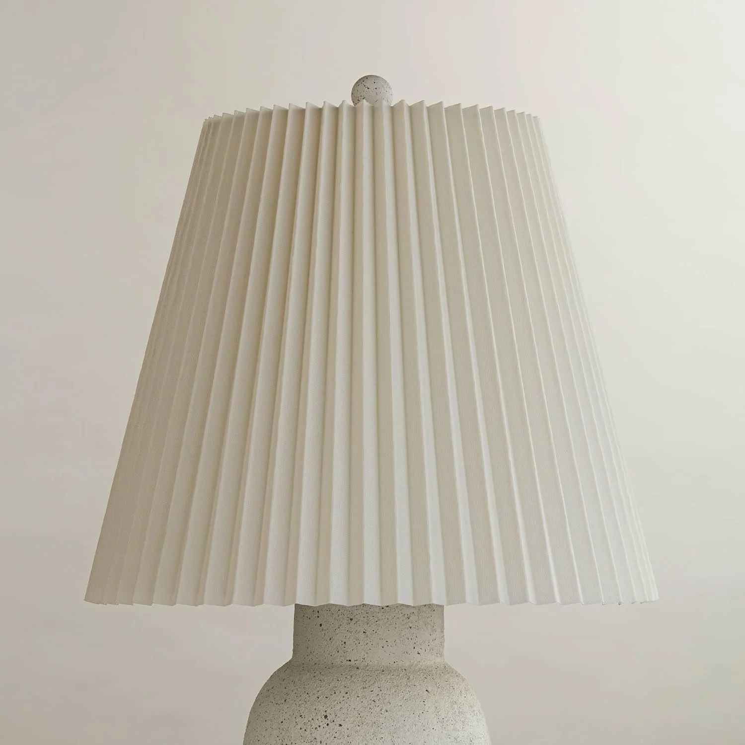 10 Top x 17 Bottom x 14 1/2 High x 14 3/4 Slant Lamp Shade (Pre-Assembled) Replacement Large Ivory White Bell Round - Image 2