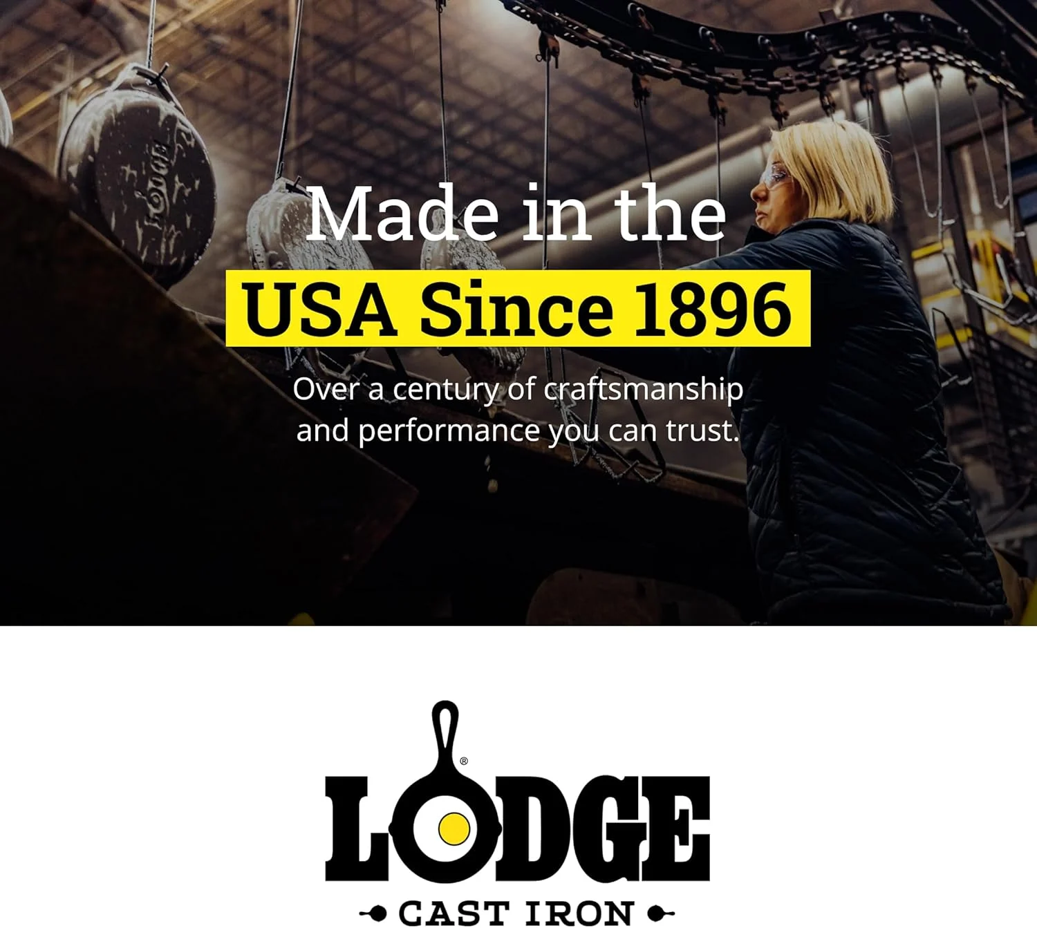 Lodge Cast Iron Combo Cooker, PFAS-Free 2-in-1 3.2 Quart Deep Pot and 10.25 Inch Skillet Set - Image 7