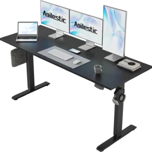 Alternative view of Agilestic Electric Standing Desk, 48 x 24 Inches Height Adjustable Desk