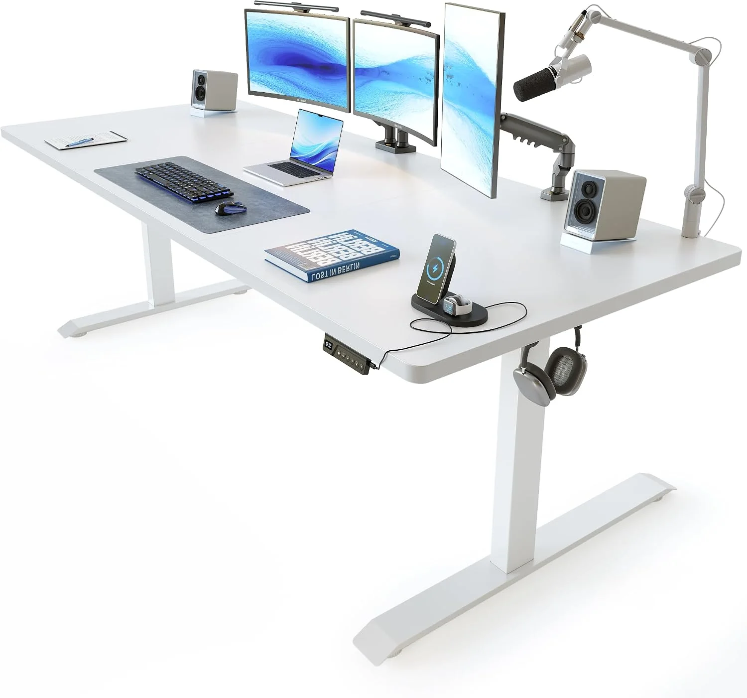 FEZIBO Standing Desk, 48 × 24 Inches Electric Height Adjustable - Image 13