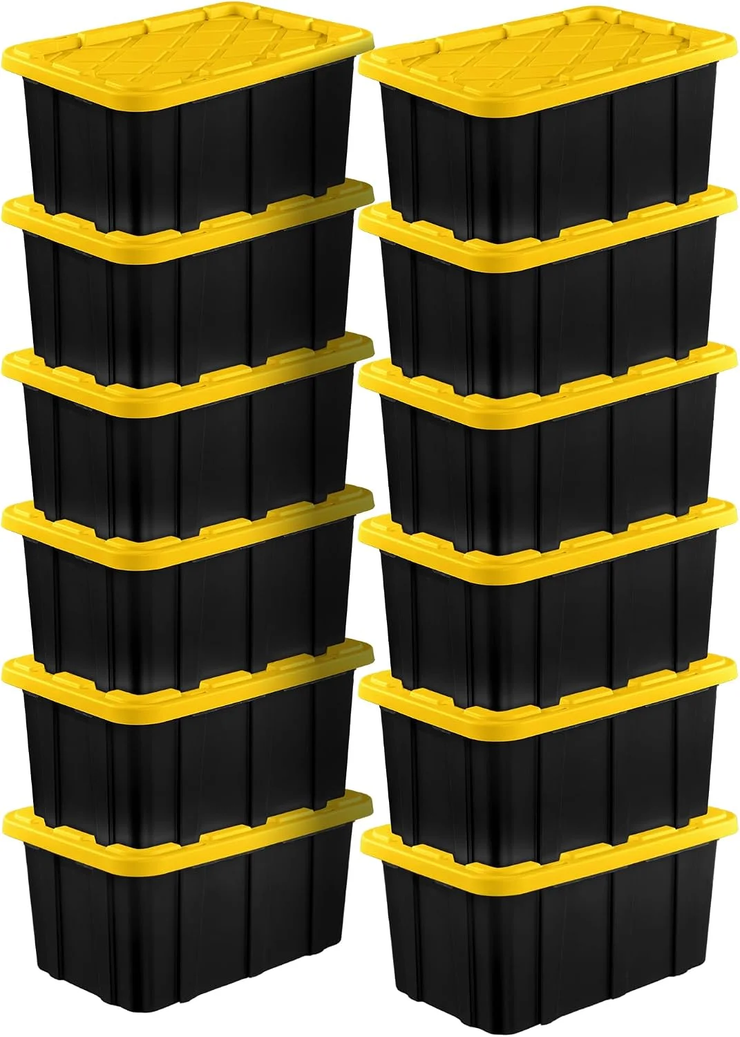 Sterilite 4-Pack 27 Gallon Industrial Storage Tote, Heavy-Duty Plastic Bins - Image 15
