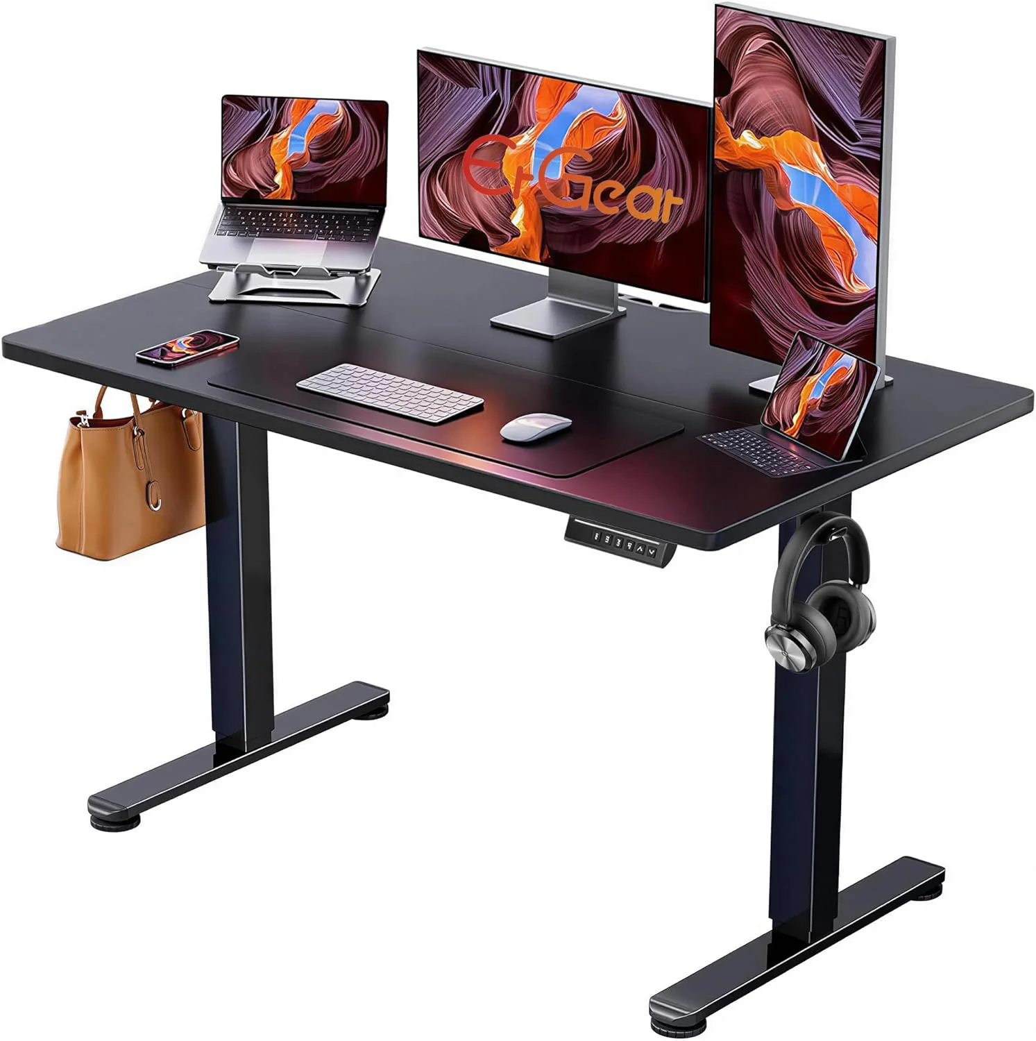 ErGear Height Adjustable Electric Standing Desk, 48 x 24 Inches Sit Stand up Desk - Image 41