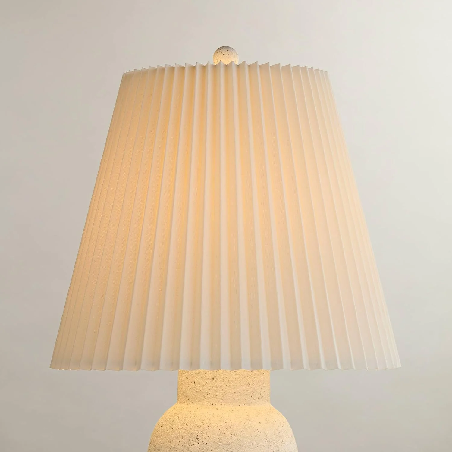 10 Top x 17 Bottom x 14 1/2 High x 14 3/4 Slant Lamp Shade (Pre-Assembled) Replacement Large Ivory White Bell Round