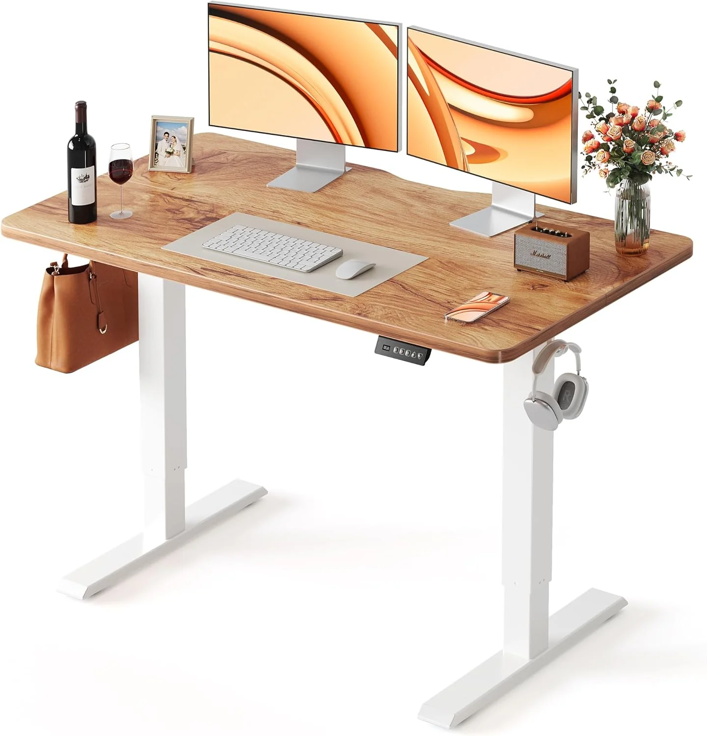 FEZIBO Standing Desk, 48 × 24 Inches Electric Height Adjustable - Image 6