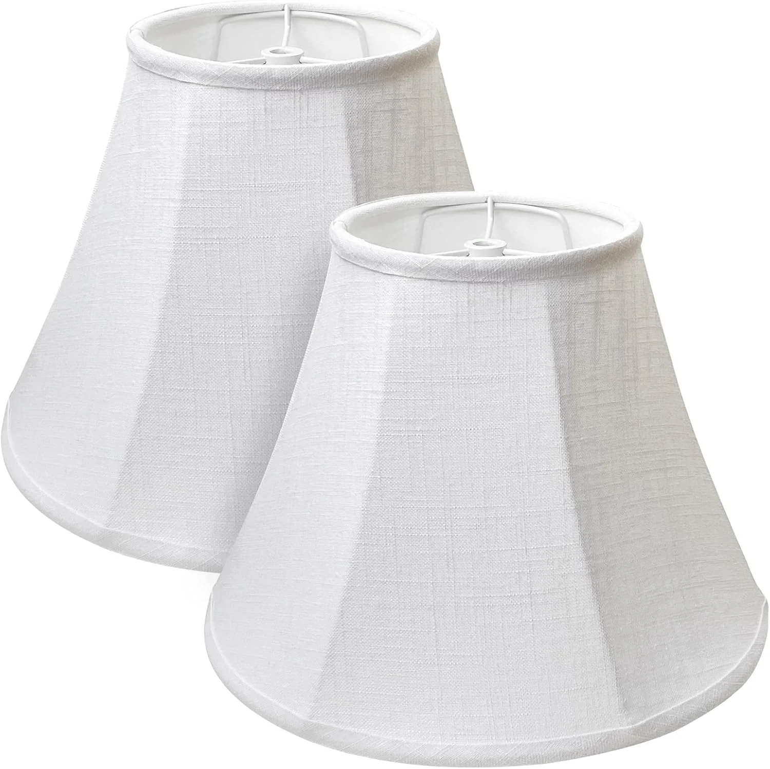 Double Brown Lamp Shade Set of 2