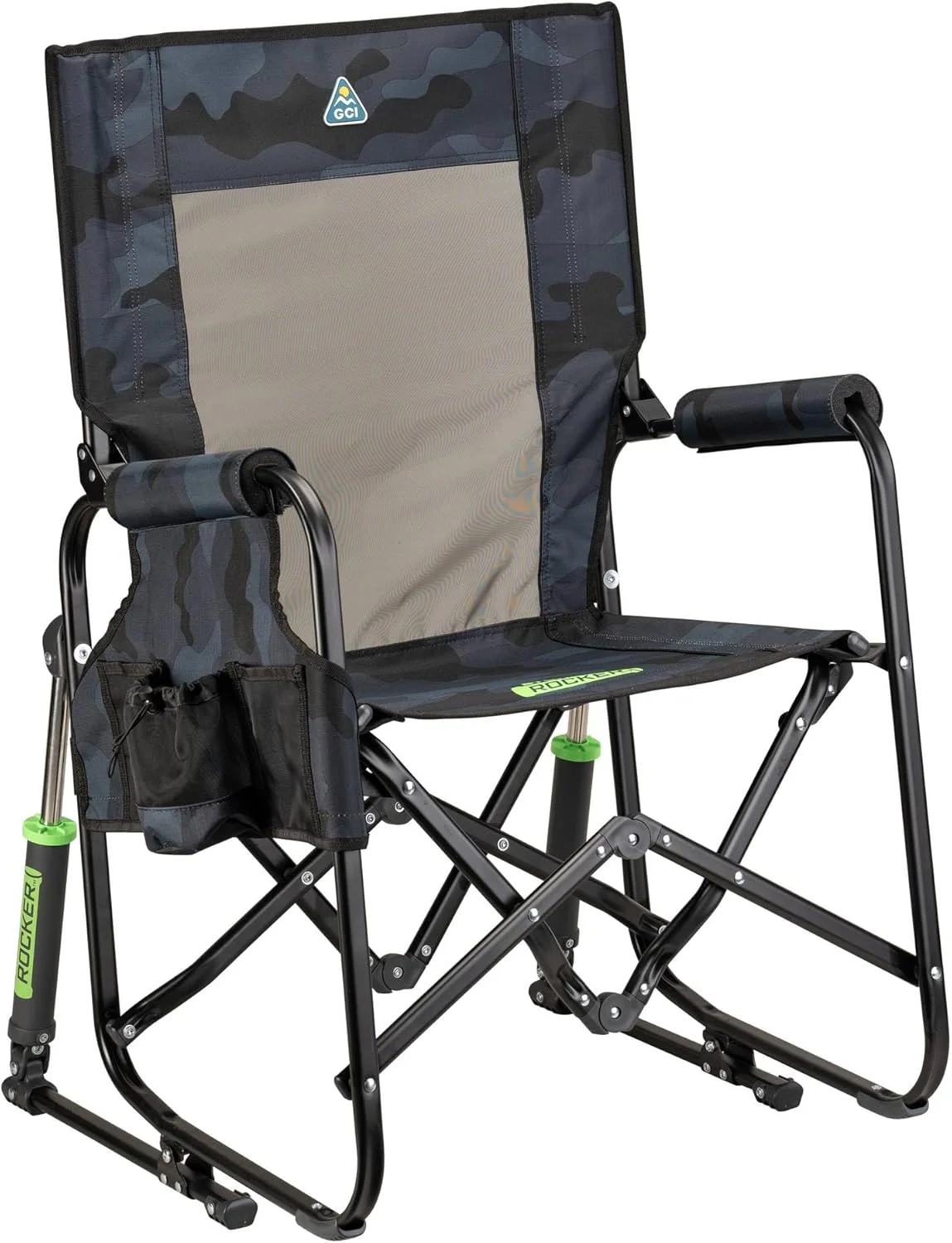 GCI Outdoor Freestyle Rocker Camping Chair - Black - Image 9