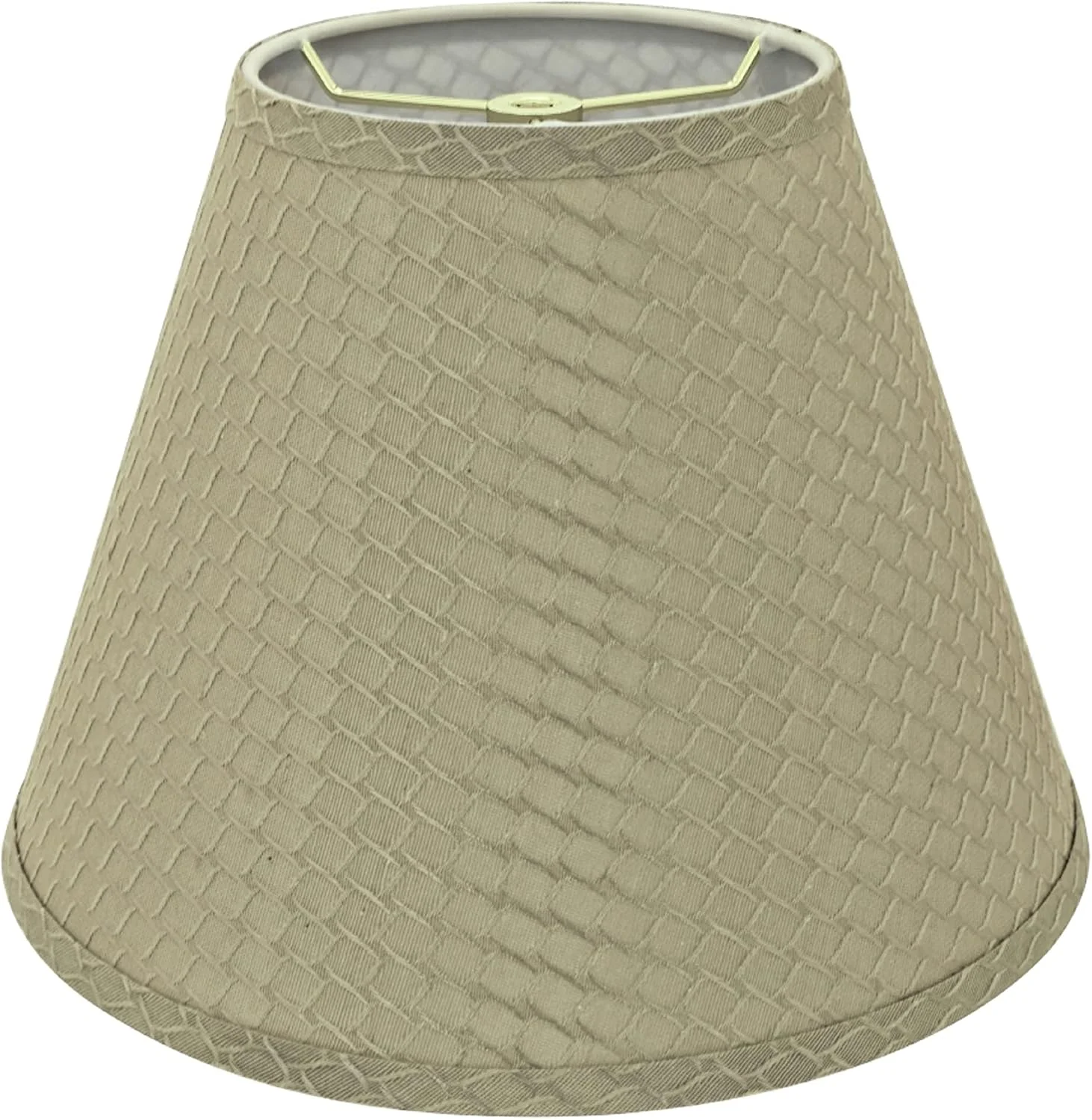 Aspen Creative 32622 Transitional Empire Shape Spider Construction Lamp Shade in Cider Brown - Image 10
