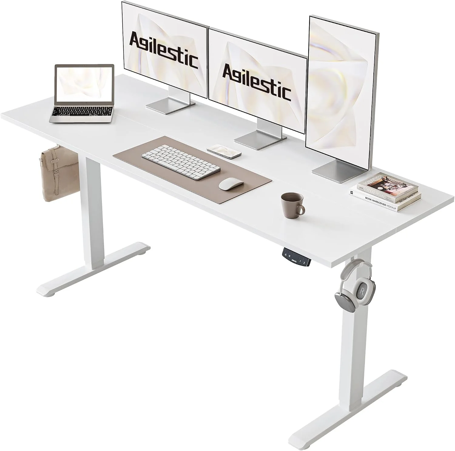 Agilestic Electric Standing Desk, 48 x 24 Inches Height Adjustable Desk - Image 27