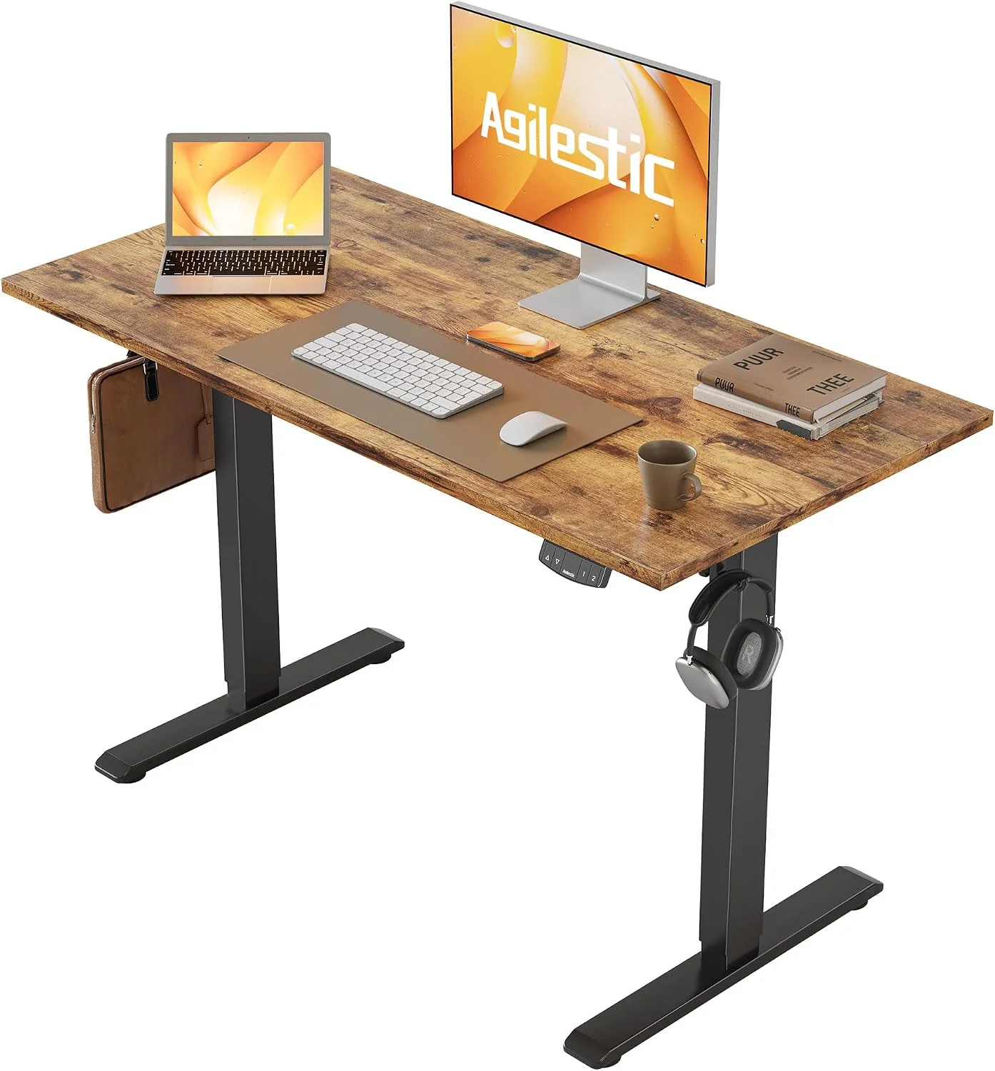 Agilestic Electric Standing Desk, 48 x 24 Inches Height Adjustable Desk - Image 11
