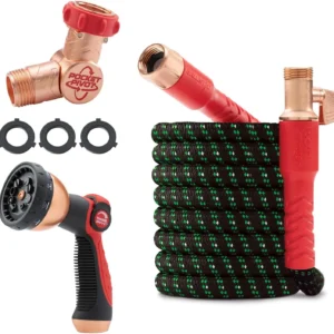 Alternative view of Pocket Hose Ballistic Double UV Edition 100 FT Expandable Garden Hose w/Pocket Pivot Swivel Connector