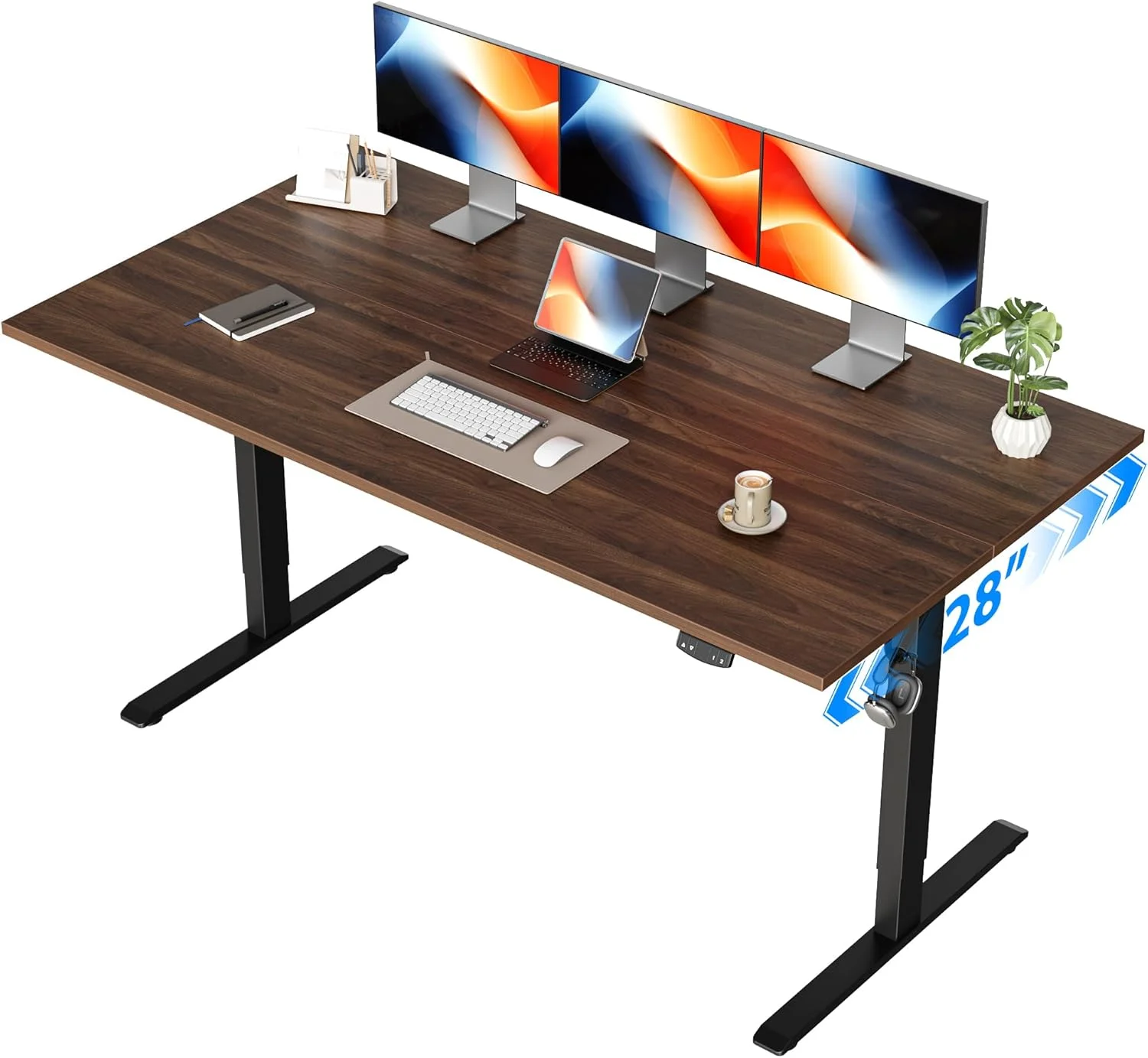 Agilestic Electric Standing Desk, 48 x 24 Inches Height Adjustable Desk - Image 43