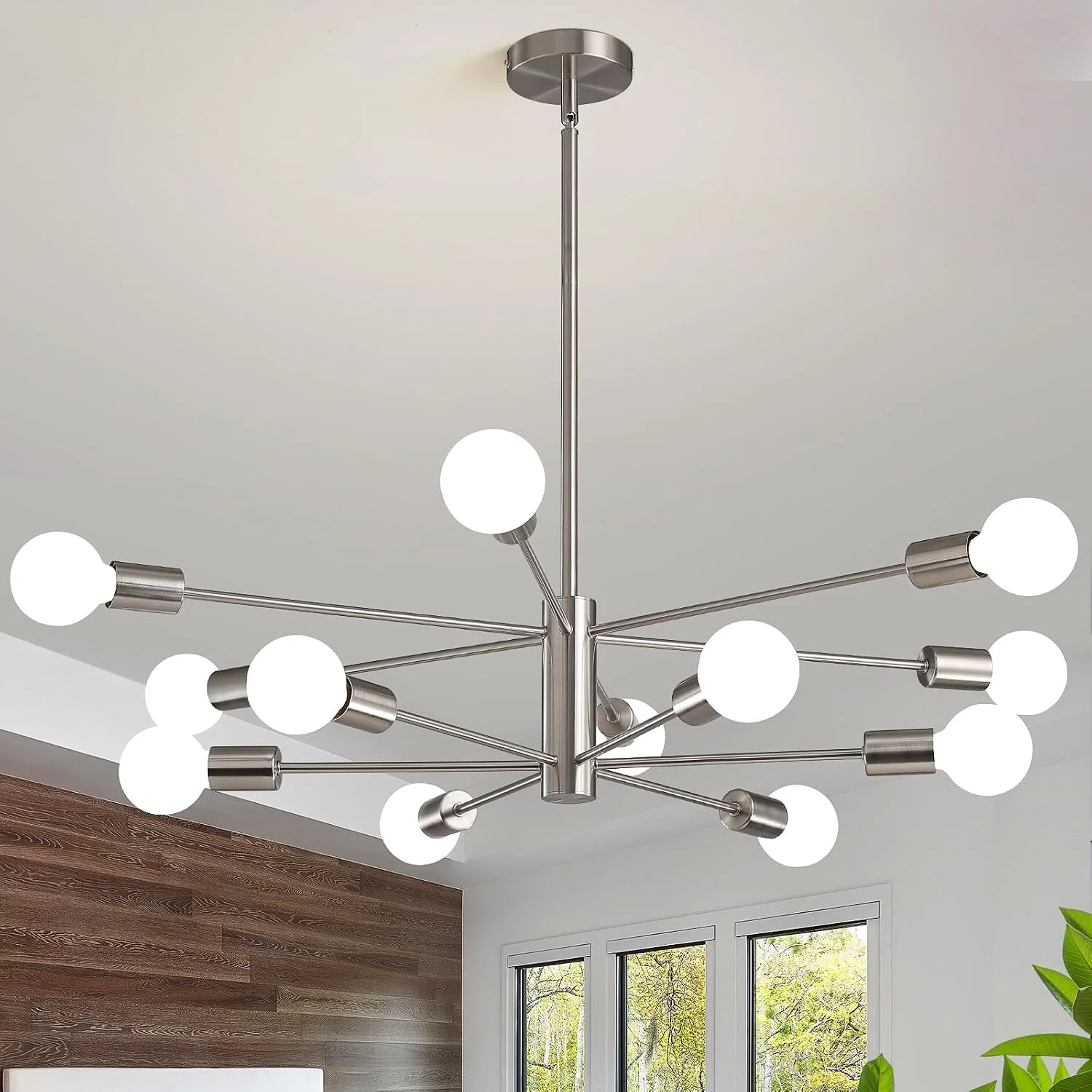 RUIYEY Modern Sputnik Chandeliers Light - Image 14