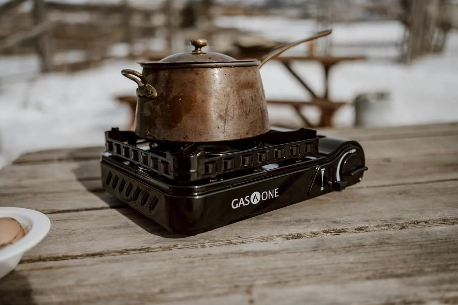 GasOne 15, 000 BTU Propane or Butane Stove Dual Fuel Stove Portable Camping Stove - Image 7