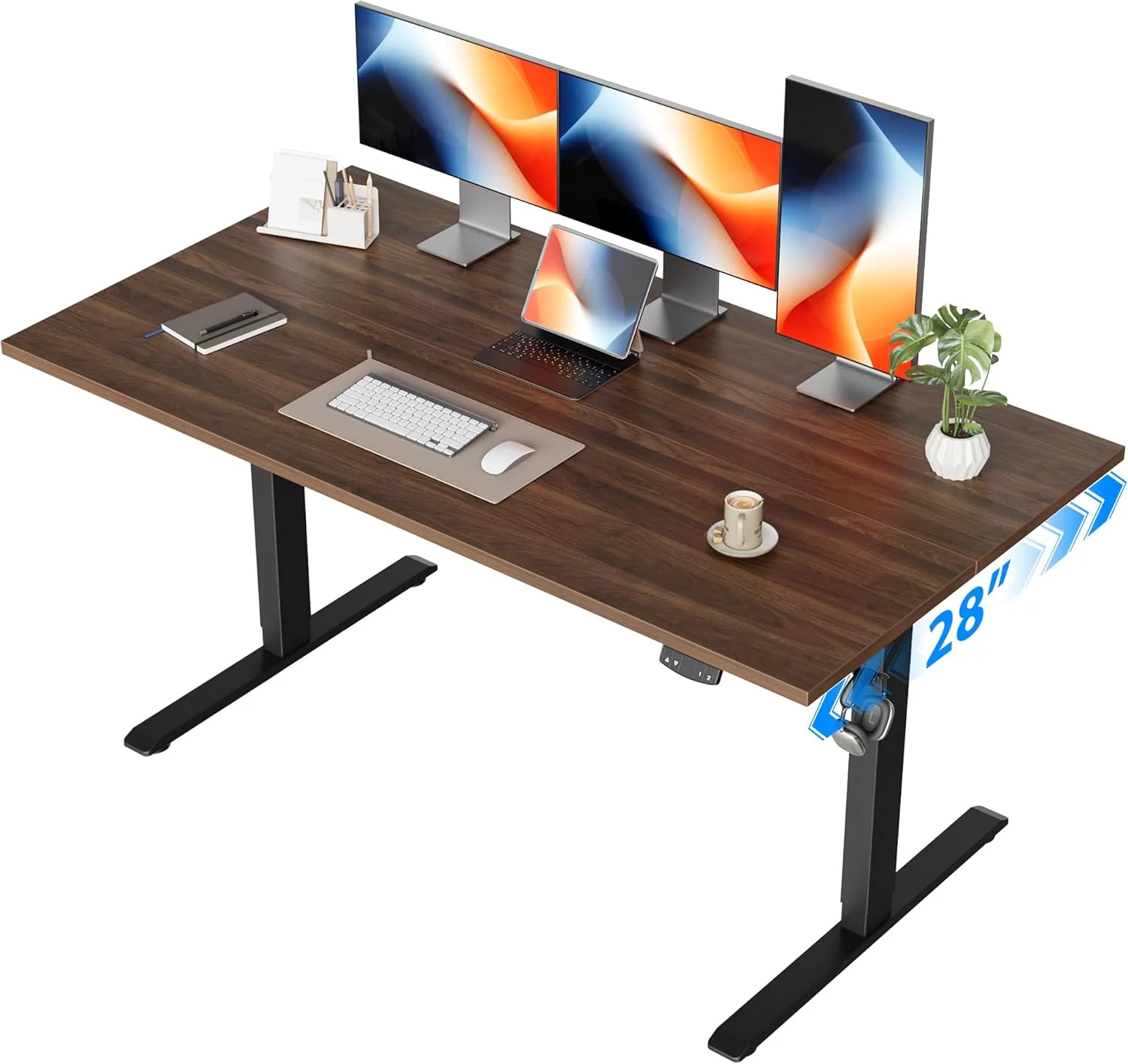 Agilestic Electric Standing Desk, 48 x 24 Inches Height Adjustable Desk - Image 34