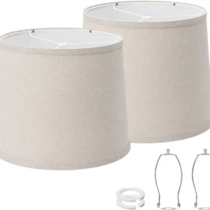 Alternative view of Drum Lampshades for Table Lamps
