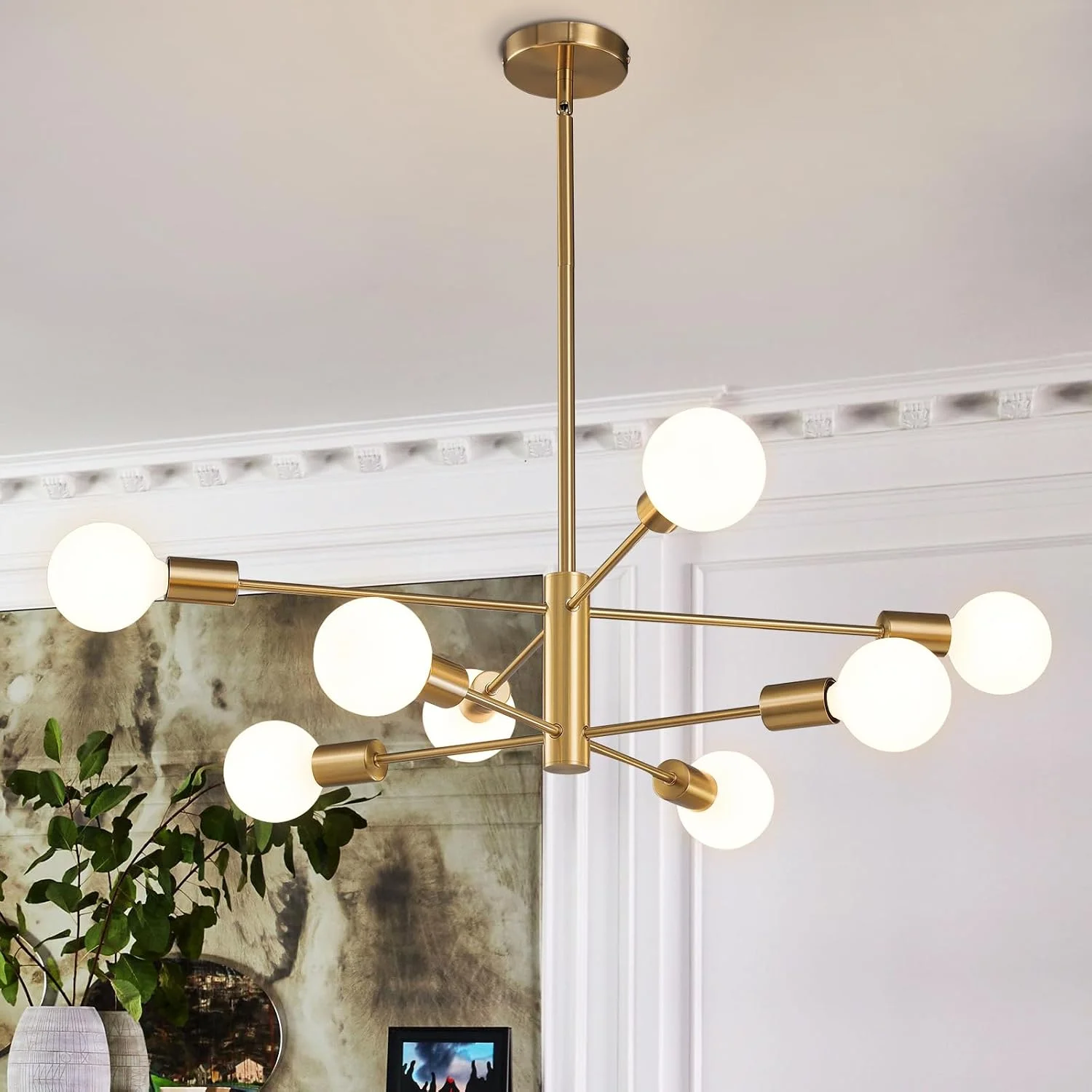 RUIYEY Modern Sputnik Chandeliers Light - Image 6