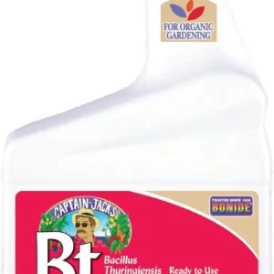 Bonide Captain Jack's Thuricide BT, 128 oz Ready-to-Use with Sprayer