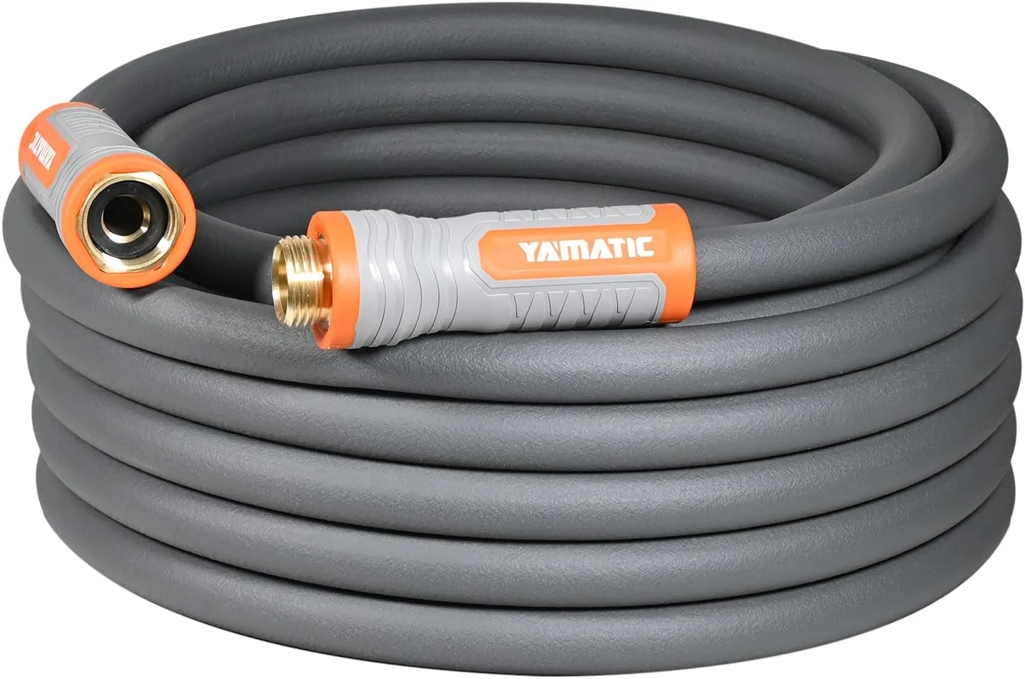 YAMATIC Flexible Garden Hose 5/8 x 75ft, 360° Swivel Handle, Burst 600 PSI, 75 Foot Heavy Duty Water Hose for - Image 14