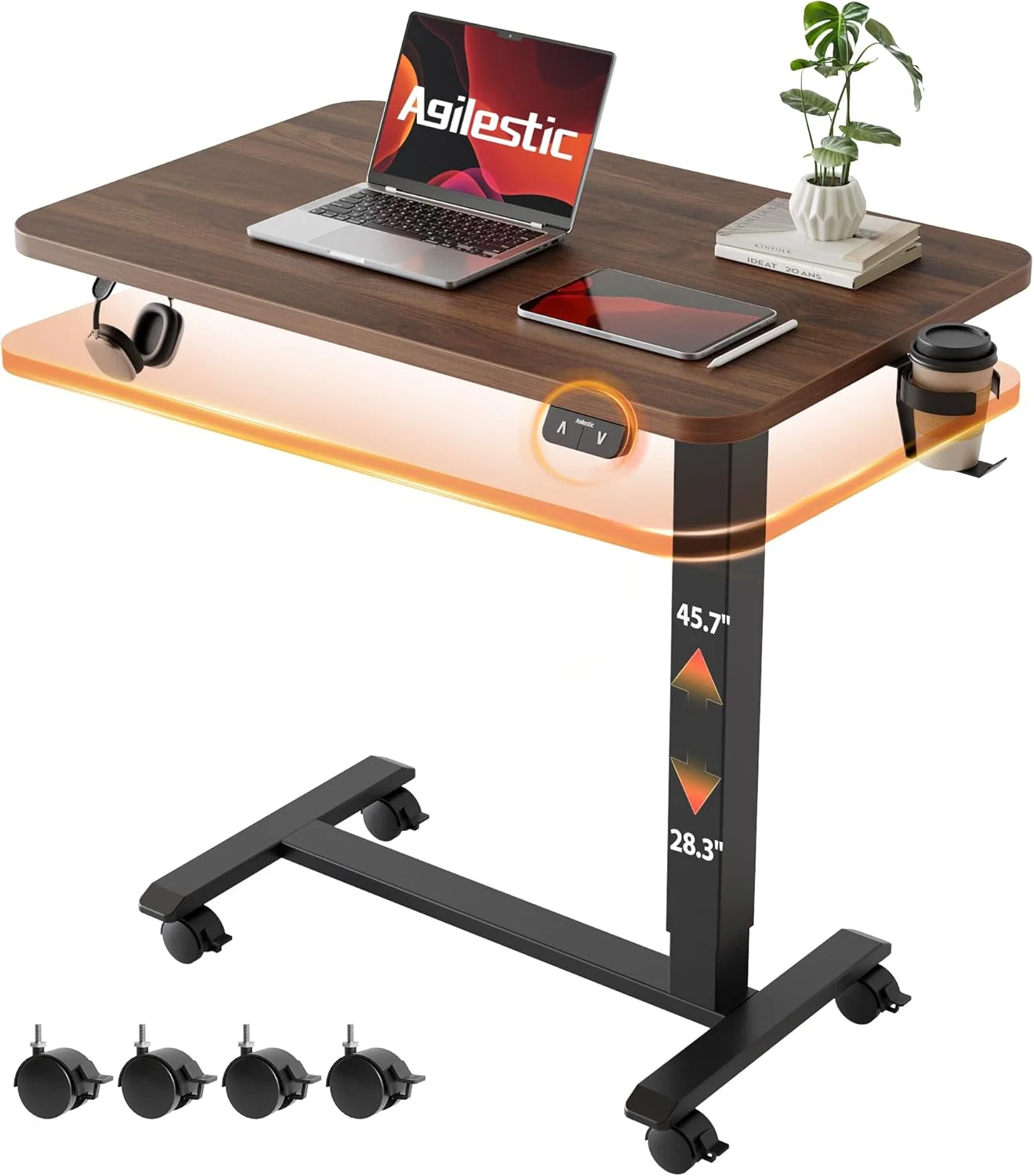 Agilestic Electric Standing Desk, 48 x 24 Inches Height Adjustable Desk - Image 20
