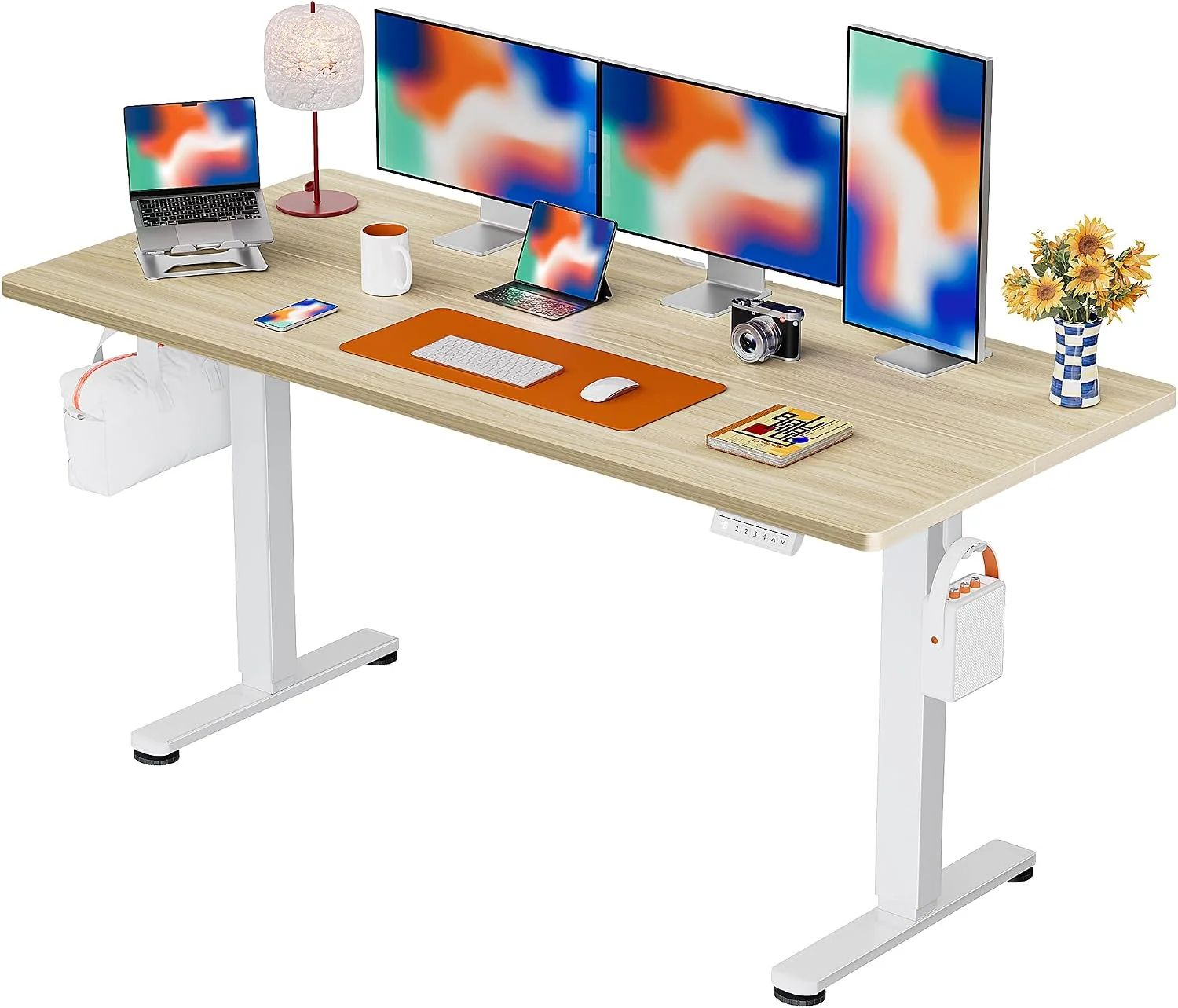 ErGear Height Adjustable Electric Standing Desk, 48 x 24 Inches Sit Stand up Desk - Image 19