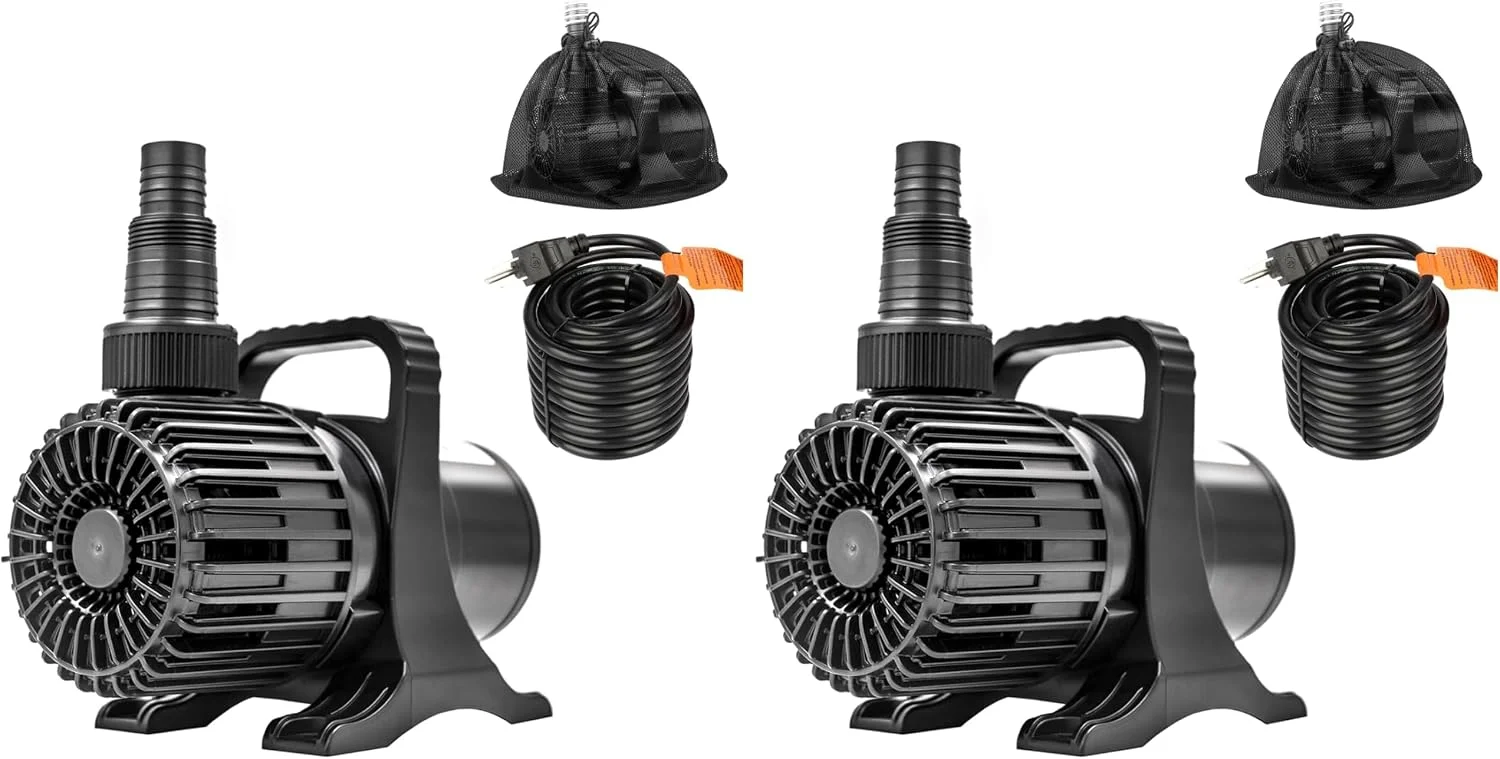 OYO WATER 1800 GPH 100W IPX8 Submersible Small Pond Waterfall Pump, 32.8FT long power cord - Image 5