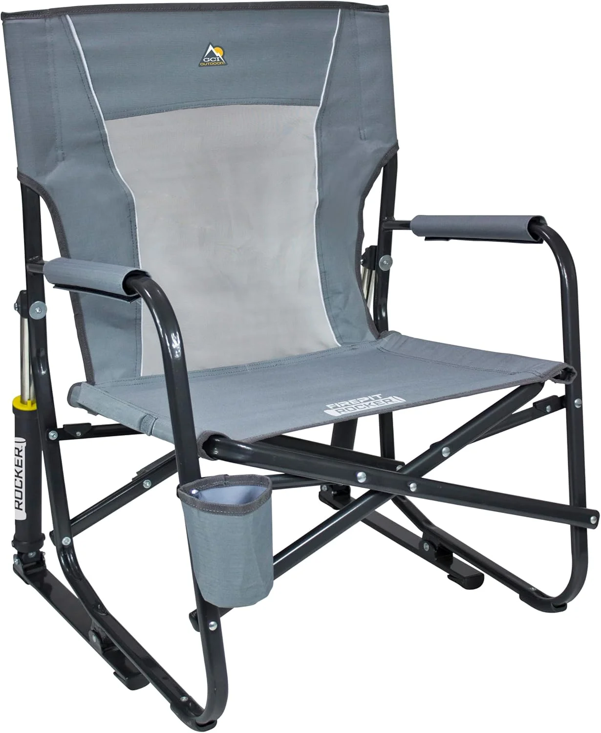 GCI Outdoor Freestyle Rocker Camping Chair - Black - Image 8