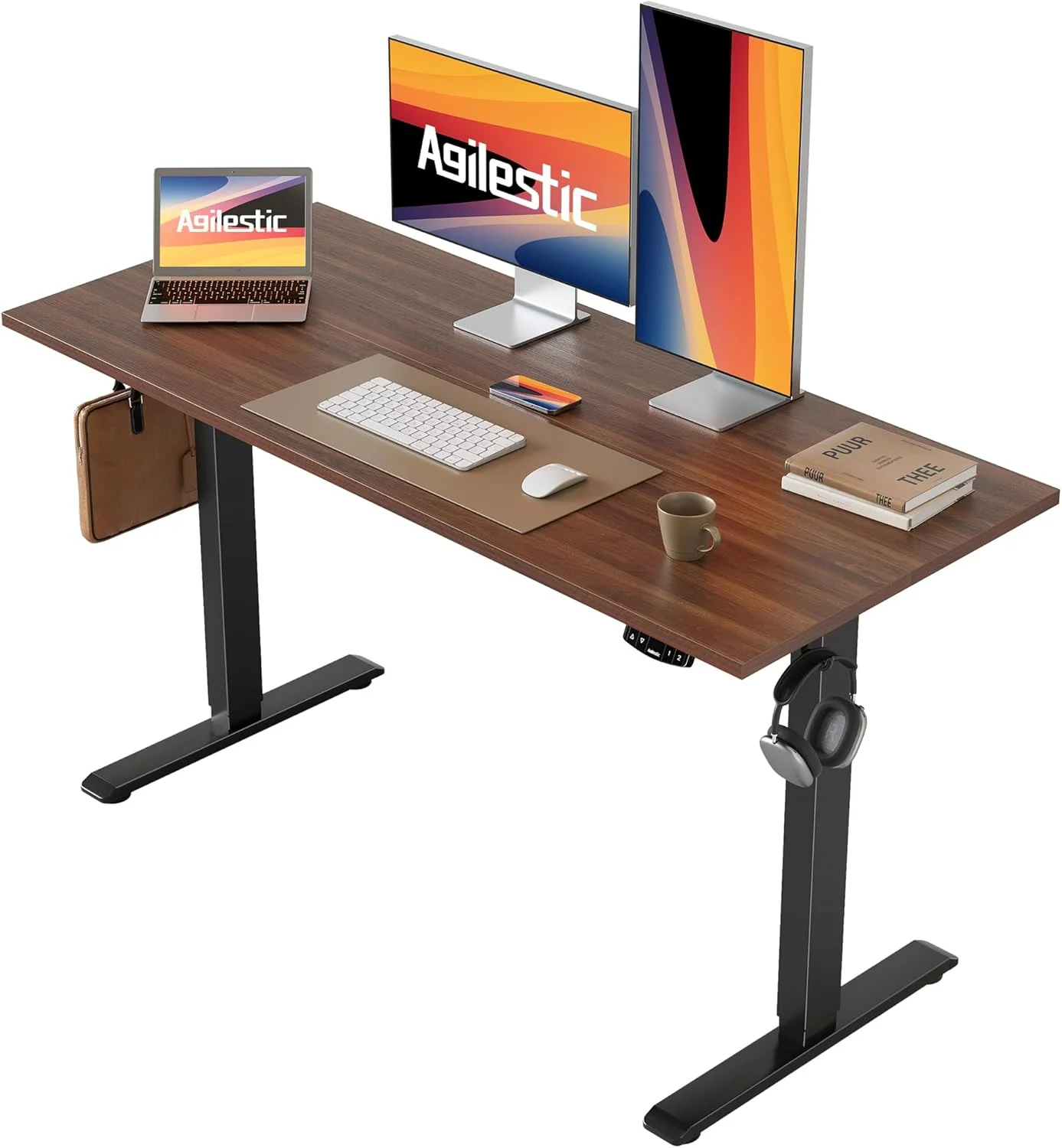 Agilestic Electric Standing Desk, 48 x 24 Inches Height Adjustable Desk - Image 10