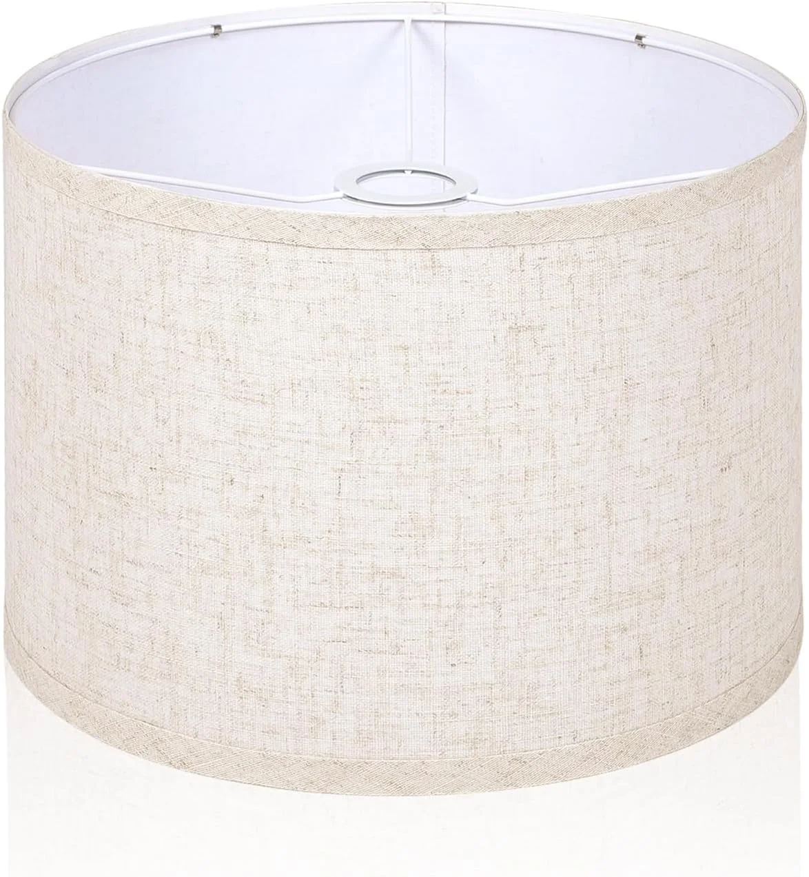 OUTON Beige Large Drum Lamp Shades for Floor Lamp - Image 4