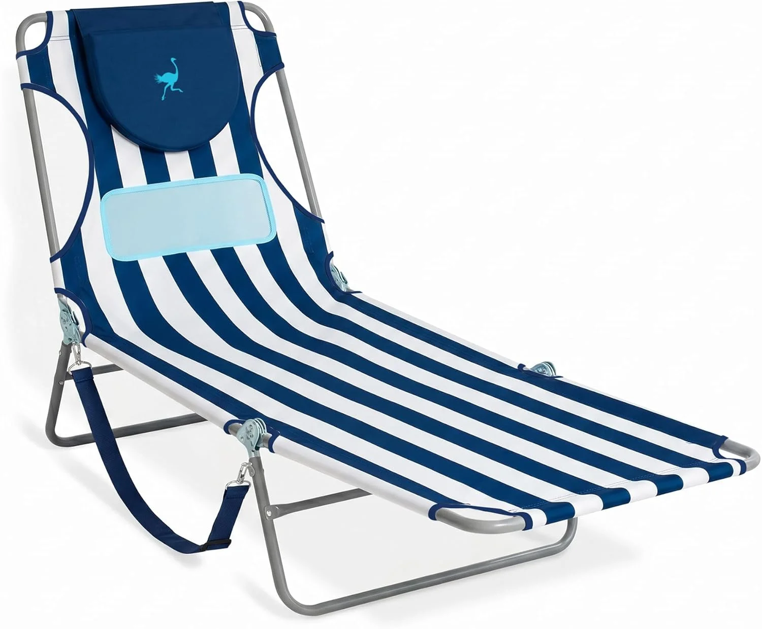 Ostrich the Ladies Comfort Lounger with Chest Support, Foldable and Portable Reclining Outdoor Patio Beach Lawn Camping - Image 3