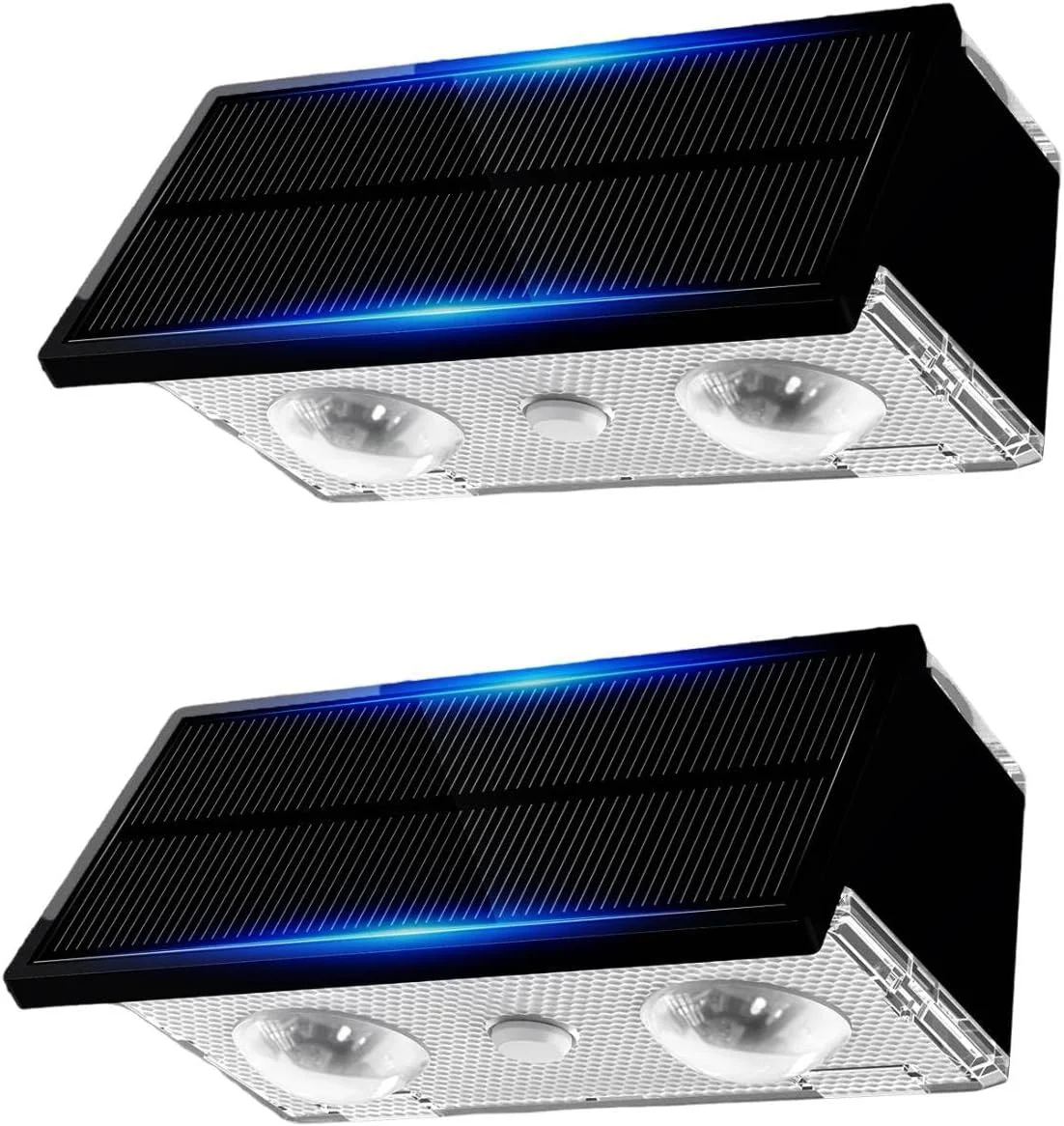 Toeuie Solar Fence Lights Outdoor, 10 Pack 100LM Fence Lights Solar Powered Waterproof, 9 Color Modes - Image 7