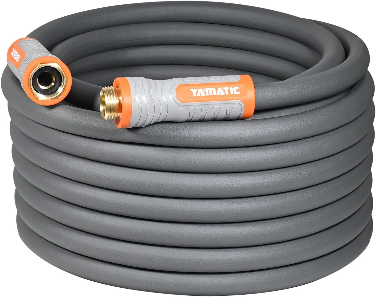 YAMATIC Flexible Garden Hose 5/8 x 75ft, 360° Swivel Handle, Burst 600 PSI, 75 Foot Heavy Duty Water Hose for - Image 17