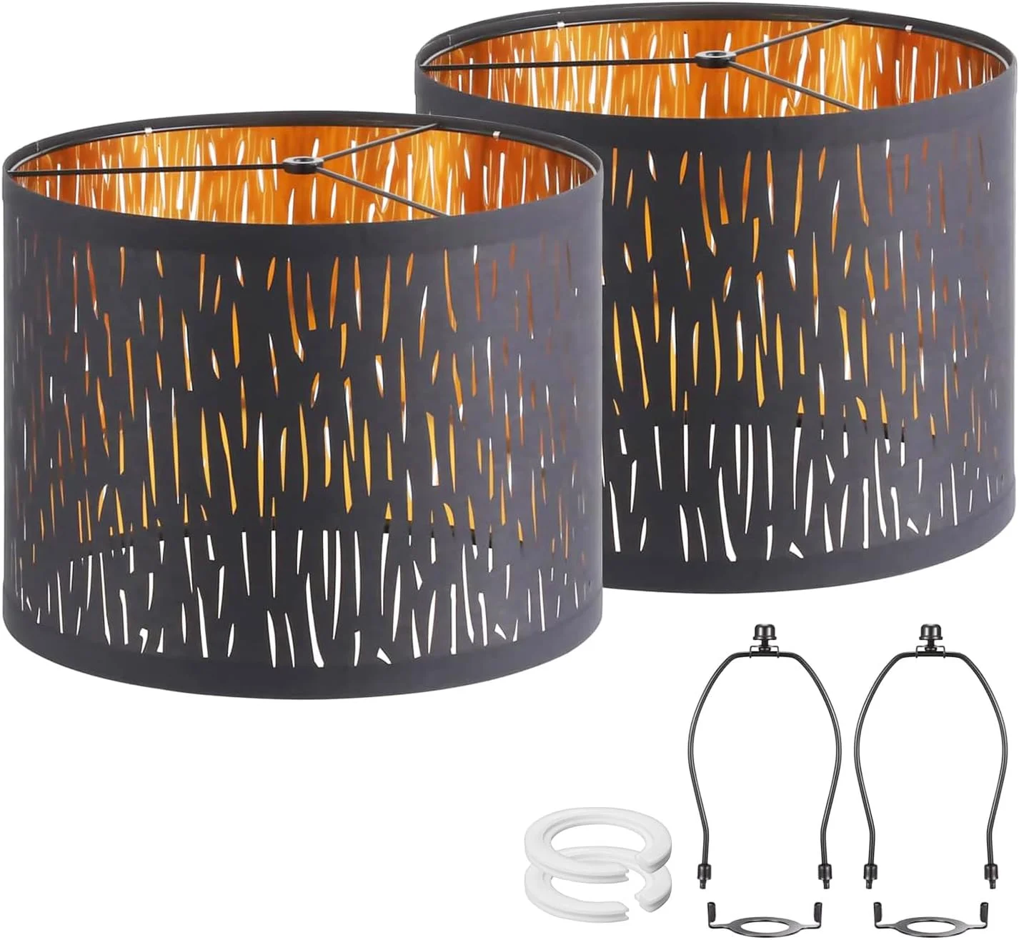 Drum Lampshades for Table Lamps - Image 6