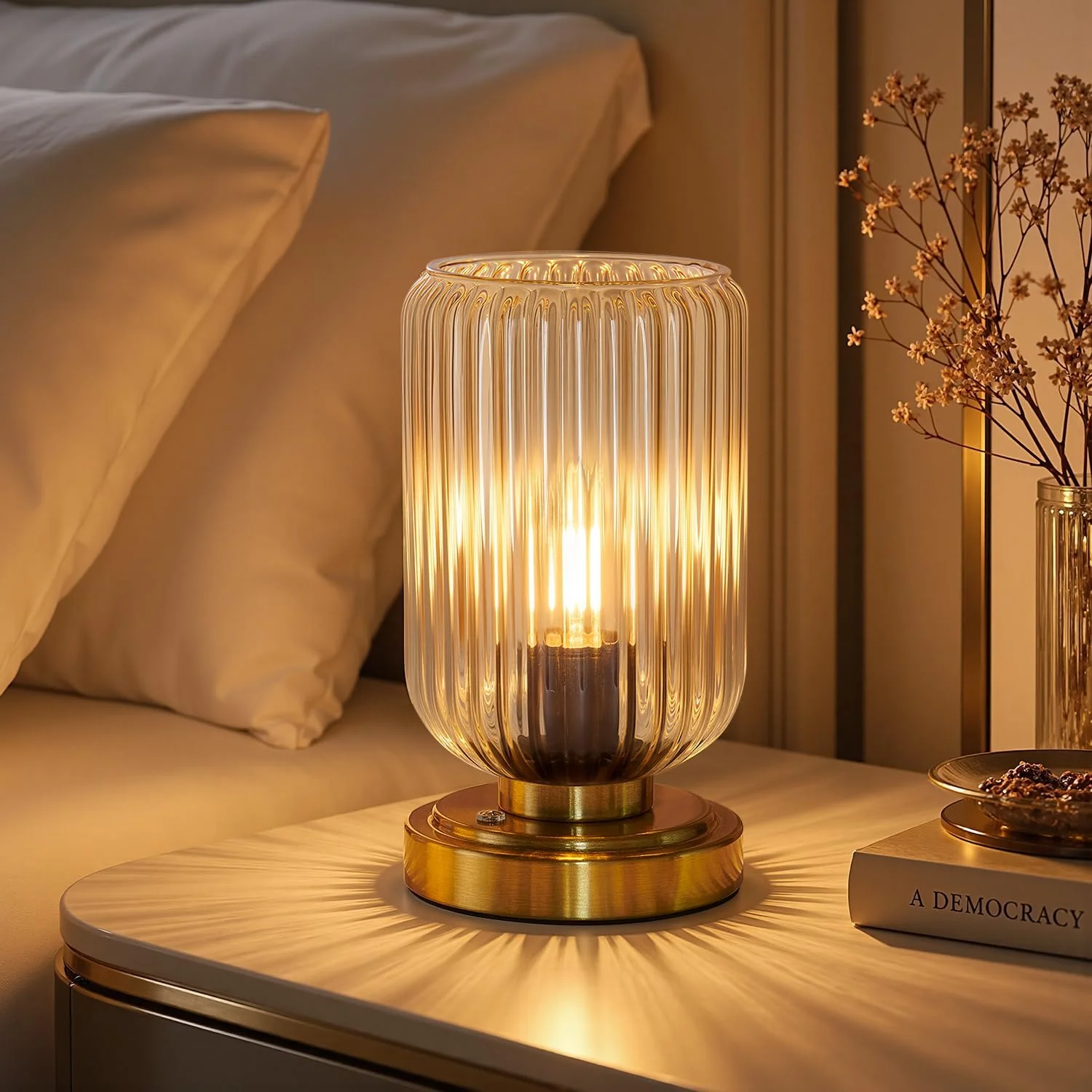 LightRound Cordless Table Lamp, Dimmable, Bulb Included - Image 4