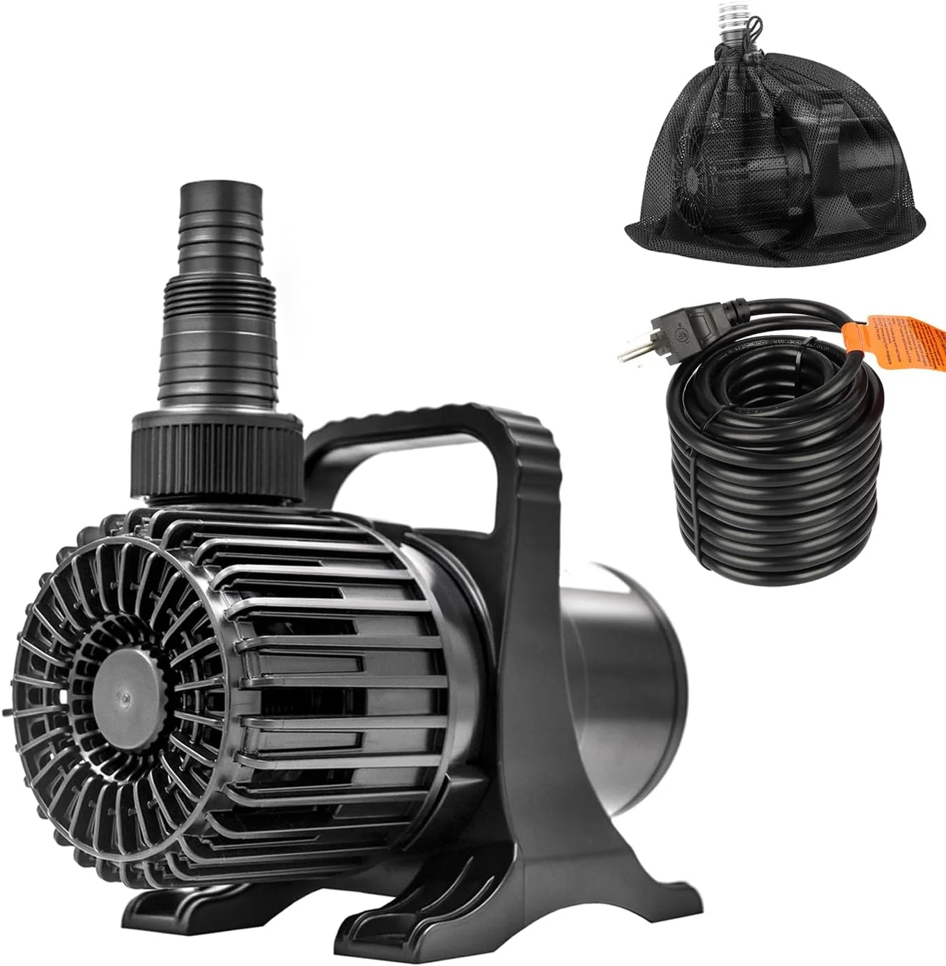 OYO WATER 1800 GPH 100W IPX8 Submersible Small Pond Waterfall Pump, 32.8FT long power cord - Image 3