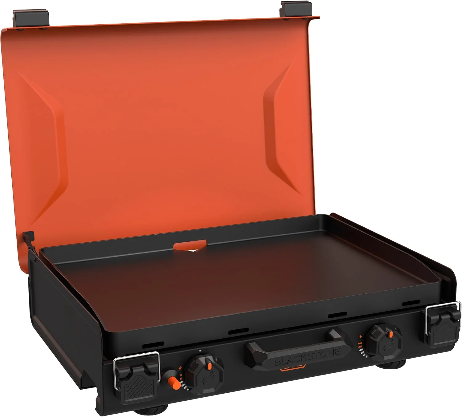 Blackstone 2363 20 x 14 Camping Griddle | Portable, Latches, Leveling Feet, Ceramic titanium-coated griddle plate