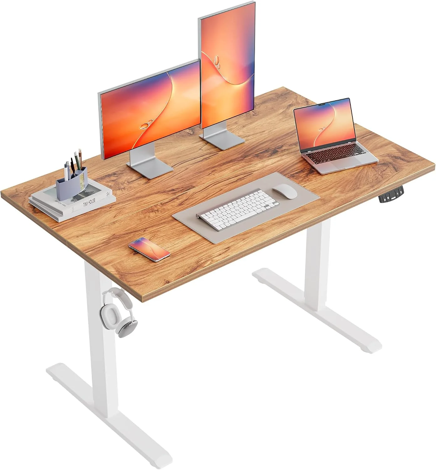 Agilestic Electric Standing Desk, 48 x 24 Inches Height Adjustable Desk - Image 22