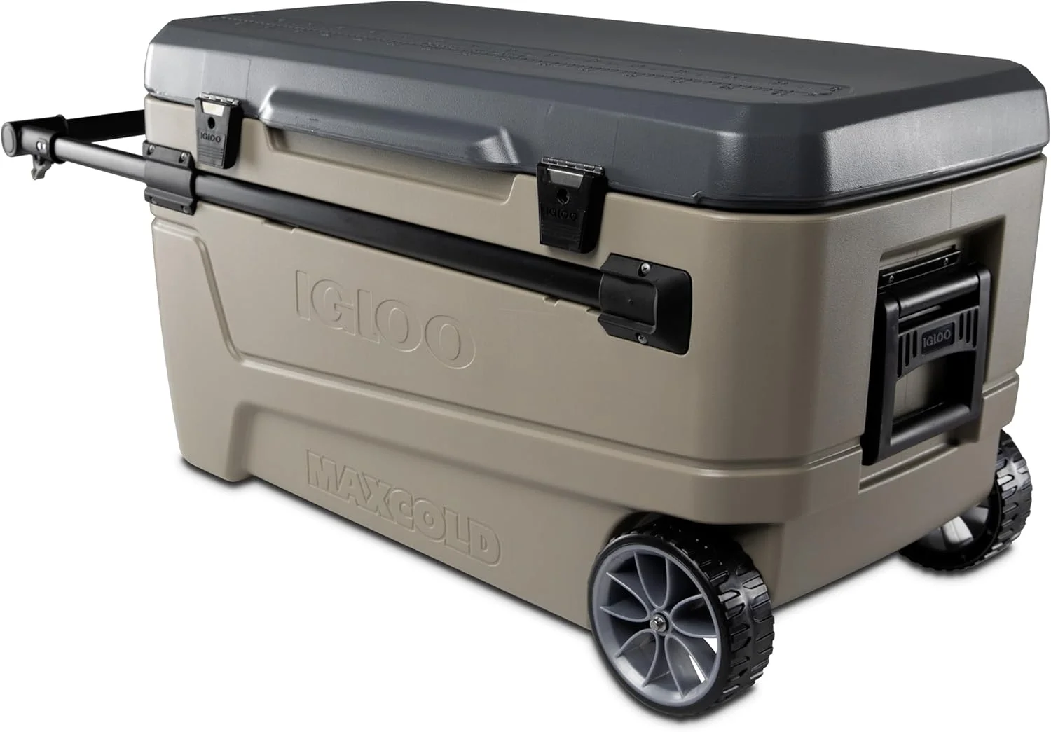 Igloo Maxcold Glide 110Qt Wheeled Cooler | Insulated Hard Shell Ice Chest - Image 3