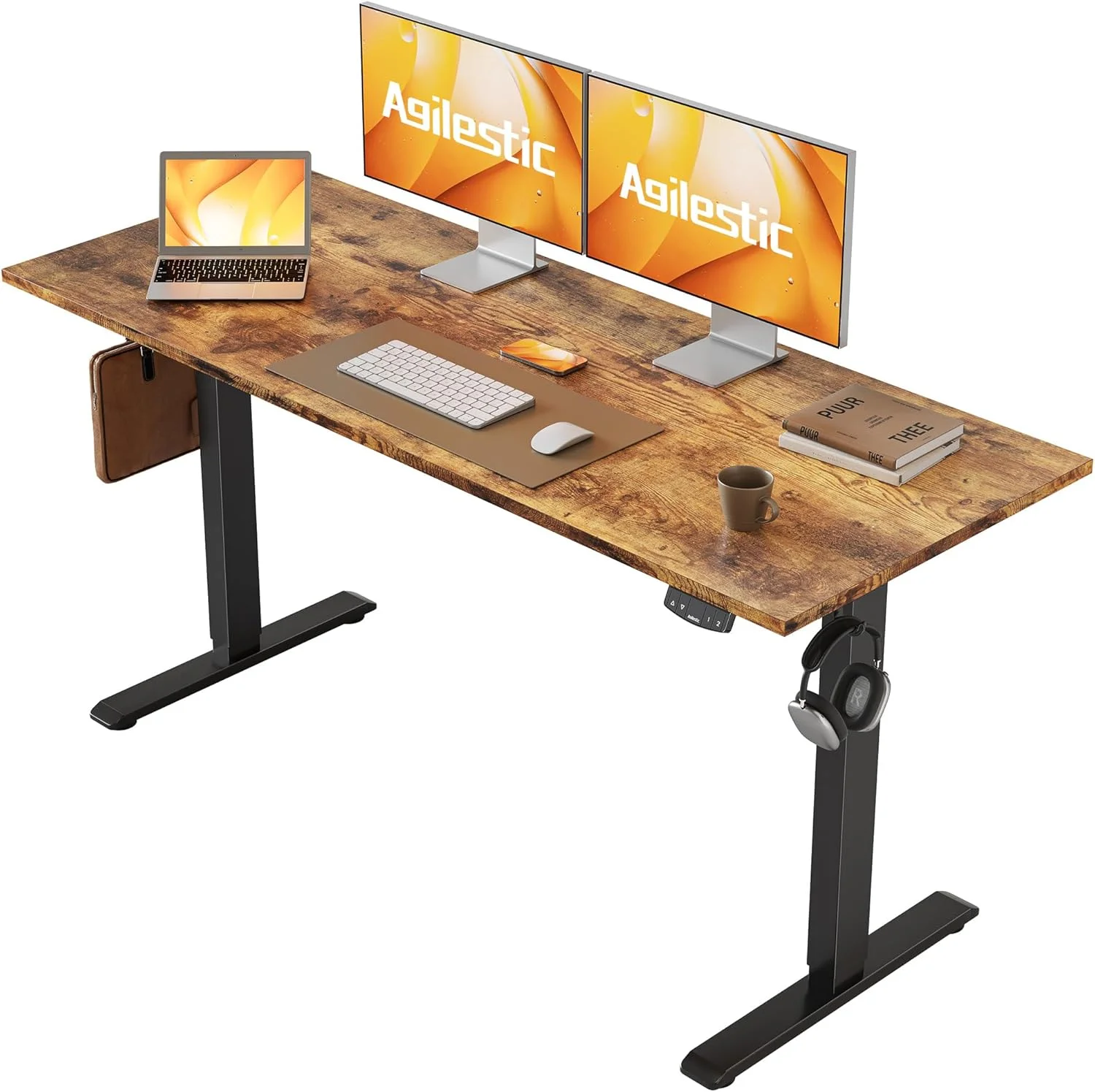 Agilestic Electric Standing Desk, 48 x 24 Inches Height Adjustable Desk - Image 33