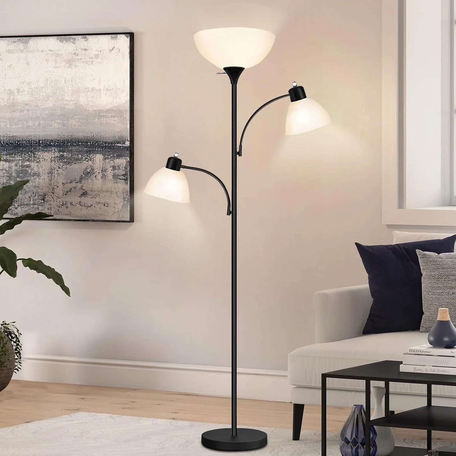 Luvkczc Floor Lamp, Bulb Included, Industrial Lamps for Living Room - Image 6