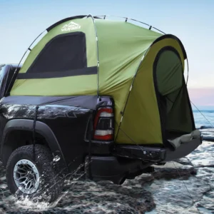 Truck Bed Tent, Waterproof PU3000mm Pickup Truck Tent for Camping 5.5-6.0 Ft Bed, 2-3 Person Sleeping Truck Tent