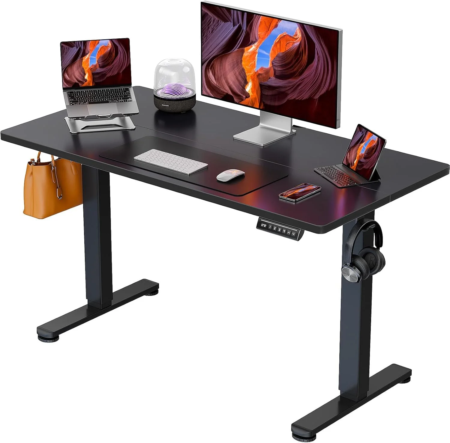 ErGear Height Adjustable Electric Standing Desk, 48 x 24 Inches Sit Stand up Desk - Image 45